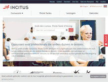 Tablet Screenshot of incitus.nl